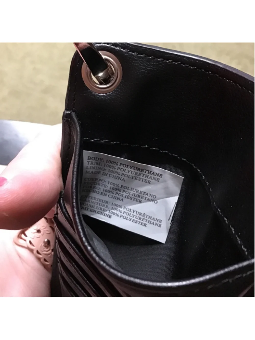 Madden Girl Black Phone Case Crossbody Purse Bag Steve Madden